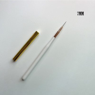 Επαγγελματικό ακρυλικό Nail Art Stripes Lines Brushes Tool Thin Liner Painting Drawing Pen Manicure Gel Brush 15mm