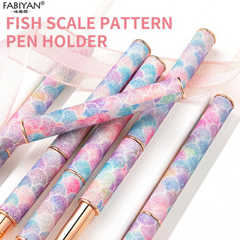 Μεταλλική αποσπώμενη λαβή Nail Art Line Painting Acrylic UV Gel Extension Brush Carving Liner Nail Drawing Pen Pink