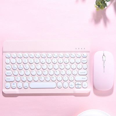 Španjolska/Koean/Ruska tipkovnica Ultra tanka bežična tipkovnica Miš za iPad Pro za Xiaomi Samsung tipkovnica Bluetooth-kompatibilna