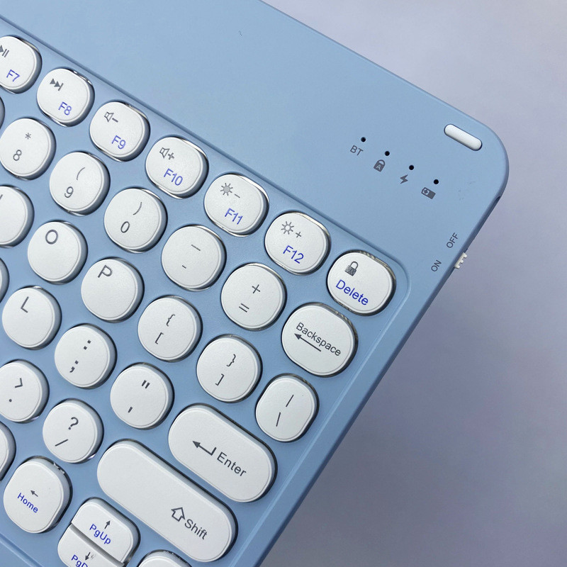 Španjolska/Koean/Ruska tipkovnica Ultra tanka bežična tipkovnica Miš za iPad Pro za Xiaomi Samsung tipkovnica Bluetooth-kompatibilna