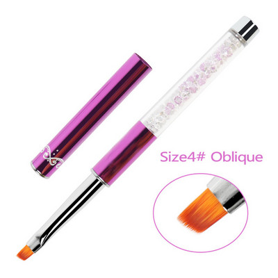 BQAN 1PC värviline küünepintsel UV geel küünte kunsti pintsel joon maali pintslid Crystal akrüül õhuke lainer Joonistuspliiats maniküüri tööriistad