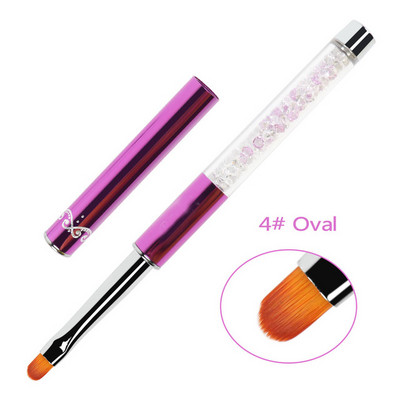 BQAN 1PC värviline küünepintsel UV geel küünte kunsti pintsel joon maali pintslid Crystal akrüül õhuke lainer Joonistuspliiats maniküüri tööriistad