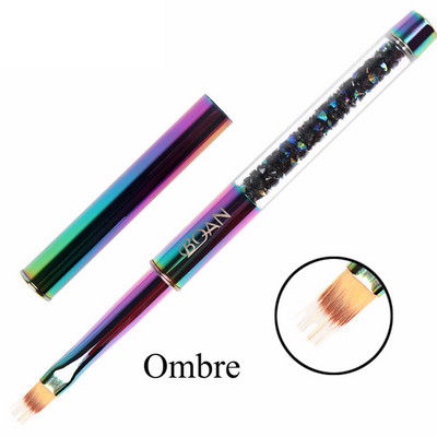 BQAN 1PC värviline küünepintsel UV geel küünte kunsti pintsel joon maali pintslid Crystal akrüül õhuke lainer Joonistuspliiats maniküüri tööriistad