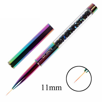 BQAN 1PC värviline küünepintsel UV geel küünte kunsti pintsel joon maali pintslid Crystal akrüül õhuke lainer Joonistuspliiats maniküüri tööriistad