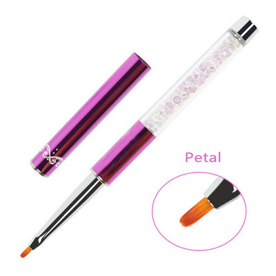 BQAN 1PC värviline küünepintsel UV geel küünte kunsti pintsel joon maali pintslid Crystal akrüül õhuke lainer Joonistuspliiats maniküüri tööriistad