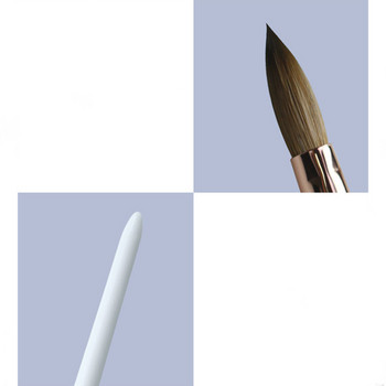 MIFANXI 7 Style 99,99% Kolinsky Nail Art Sculpture Carving Brush Течна пудра Flower Drawing Design Painting Pen