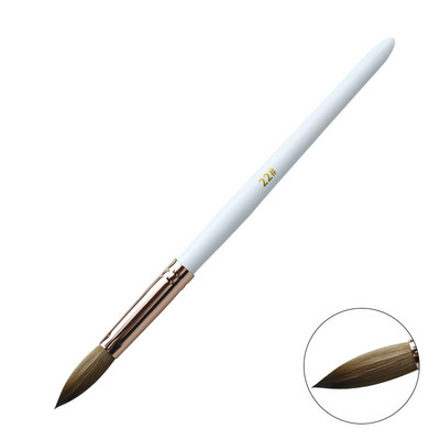 MIFANXI 7 Style 99,99% Kolinsky Nail Art Sculpture Carving Brush Течна пудра Flower Drawing Design Painting Pen