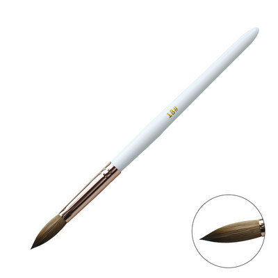 MIFANXI 7 Style 99,99% Kolinsky Nail Art Sculpture Carving Brush Течна пудра Flower Drawing Design Painting Pen