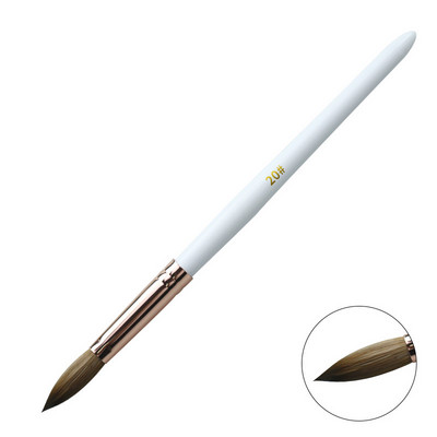 MIFANXI 7 Style 99,99% Kolinsky Nail Art Sculpture Carving Brush Течна пудра Flower Drawing Design Painting Pen