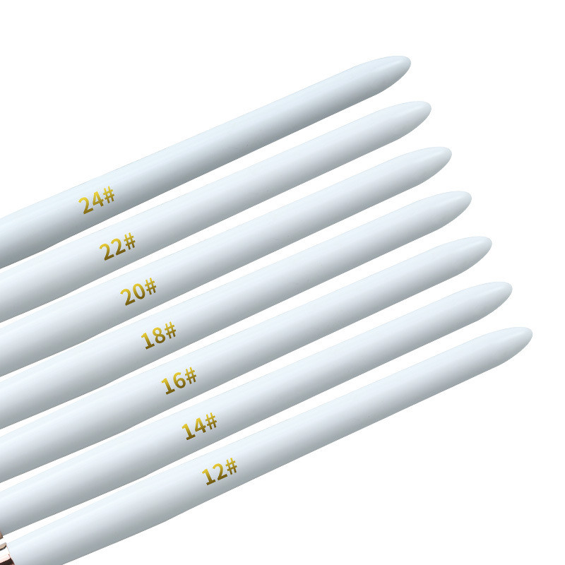 MIFANXI 7 Style 99,99% Kolinsky Nail Art Sculpture Carving Brush Течна пудра Flower Drawing Design Painting Pen