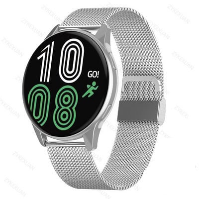 Ceas inteligent pentru femei, rotund, impermeabil, pentru bărbați, femei, monitorizare fitness, monitorizare tensiunii arteriale, pentru Android IOS, ceas inteligent PK P8