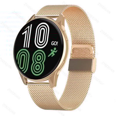 Ceas inteligent pentru femei, rotund, impermeabil, pentru bărbați, femei, monitorizare fitness, monitorizare tensiunii arteriale, pentru Android IOS, ceas inteligent PK P8