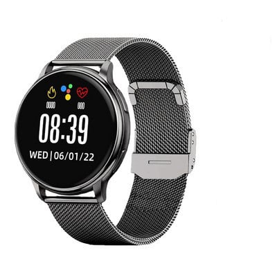 Ceas inteligent pentru femei, rotund, impermeabil, pentru bărbați, femei, monitorizare fitness, monitorizare tensiunii arteriale, pentru Android IOS, ceas inteligent PK P8