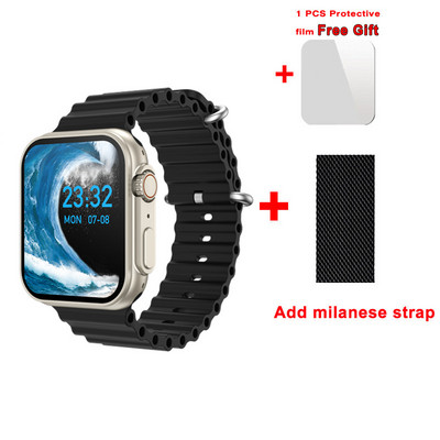 KD99 Ultra Smart Watch 8 Ultra 49mm Ανδρικά Γυναικεία SmartWatch 2022 Bluetooth Call Αδιάβροχος ασύρματος φορτιστής PK DT8 Ultra W68 S8 HW8