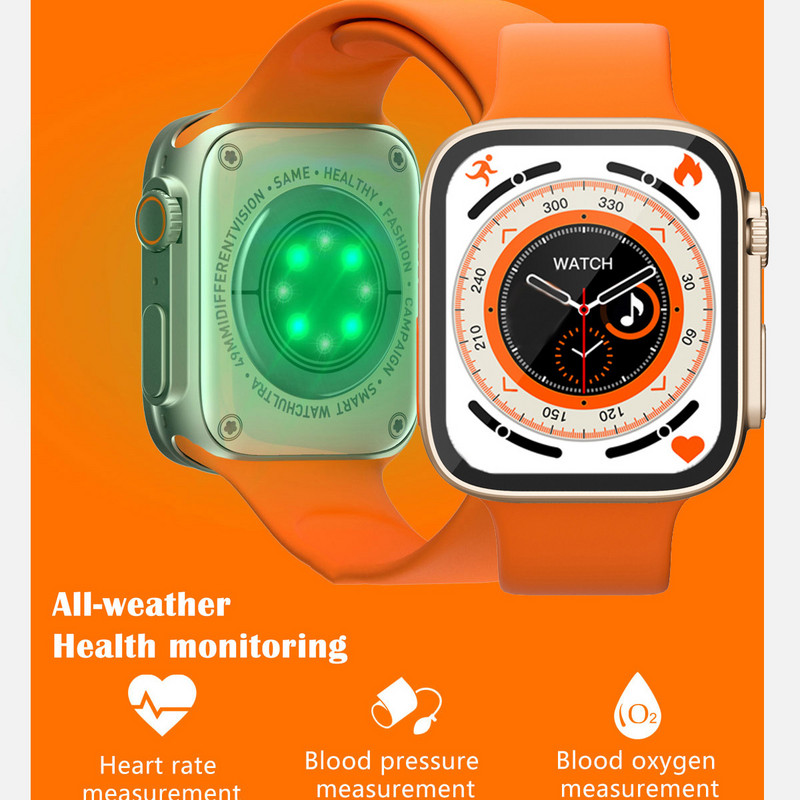 KD99 Ultra Smart Watch 8 Ultra 49mm Ανδρικά Γυναικεία SmartWatch 2022 Bluetooth Call Αδιάβροχος ασύρματος φορτιστής PK DT8 Ultra W68 S8 HW8