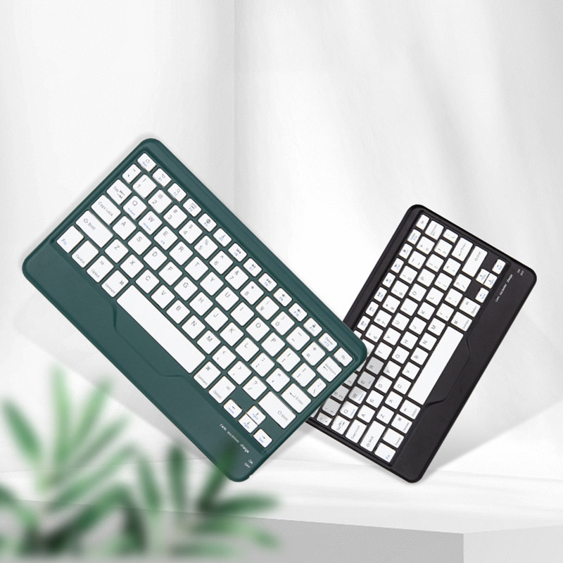 Ασύρματο πληκτρολόγιο 10 ιντσών για iPad 10 2022 Air 5 Pro 11 Phone Laptop Tablet Μαγνητικό Ρωσικό Ισπανικό Πληκτρολόγιο για Huawei Xiaomi
