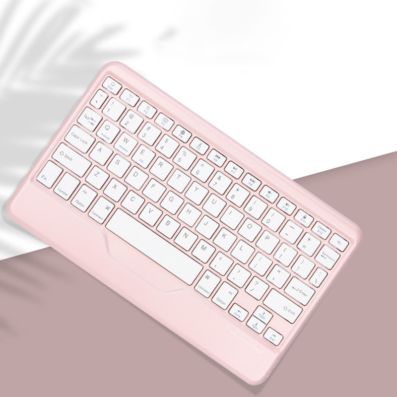 Ασύρματο πληκτρολόγιο 10 ιντσών για iPad 10 2022 Air 5 Pro 11 Phone Laptop Tablet Μαγνητικό Ρωσικό Ισπανικό Πληκτρολόγιο για Huawei Xiaomi