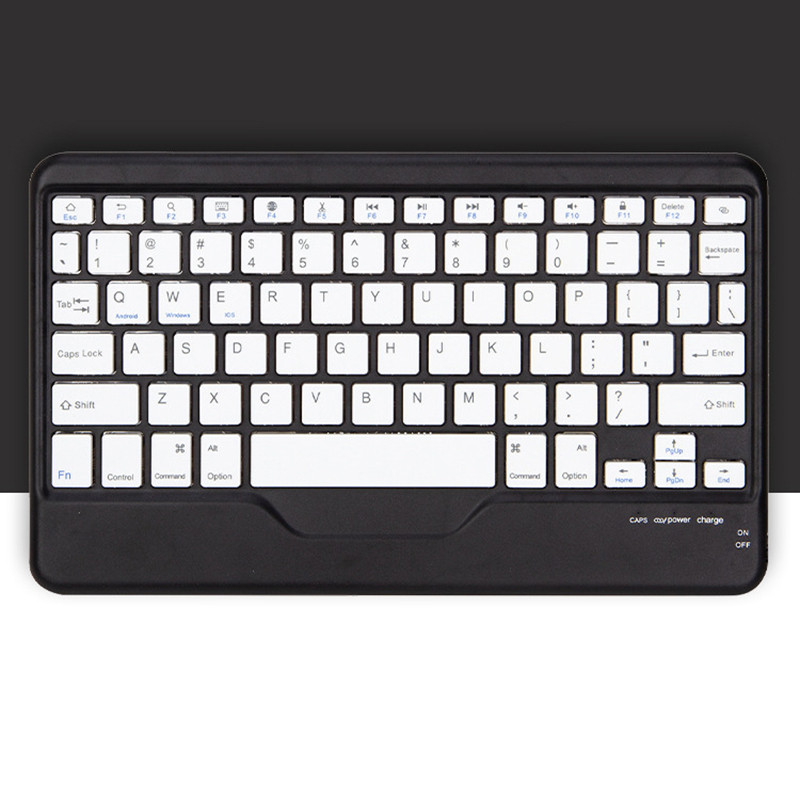 Ασύρματο πληκτρολόγιο 10 ιντσών για iPad 10 2022 Air 5 Pro 11 Phone Laptop Tablet Μαγνητικό Ρωσικό Ισπανικό Πληκτρολόγιο για Huawei Xiaomi