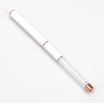 Kolinsky Sable Акрилна четка за нокти Нагънат UV гел Builder Pen Brush Crystal Handle Liquid Powder Направи си сам маникюр Инструменти за рисуване на нокти