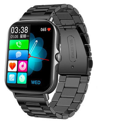 LIGE Nové inteligentné hodinky Dial Call pre mužov 2022, plne dotykové sledovanie telesnej teploty, športový fitness sledovač, vodotesné inteligentné hodinky pre mužov a ženy + krabička