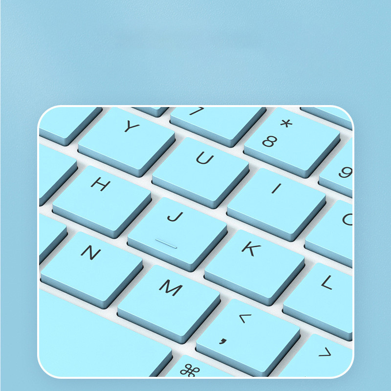 Kórejská/španielska/ruská klávesnica Bezdrôtová nabíjateľná klávesnica/myš pre iPad Air pre Xiaomi Mipad 5 pre Samsung Tablet Klávesnica