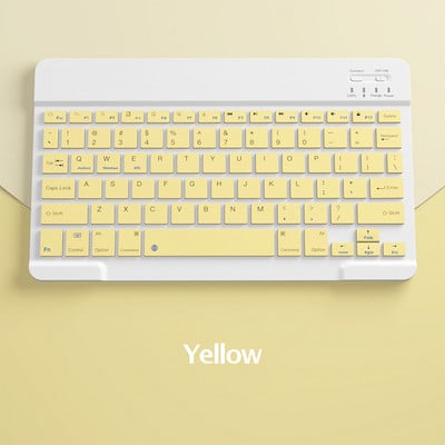 10-tolline juhtmeta klaviatuur iPad Pro 11 Air jaoks 5 4 3 5. 6. 8. Laetav hiirega klaviatuur Xiaomi Huawei Samsung jaoks