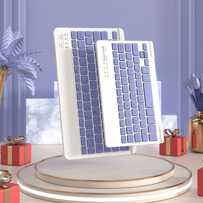 10-tolline juhtmeta klaviatuur iPad Pro 11 Air jaoks 5 4 3 5. 6. 8. Laetav hiirega klaviatuur Xiaomi Huawei Samsung jaoks