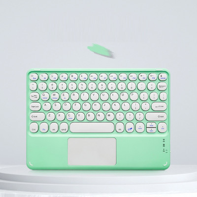 Tipkovnica za tablet s podlogom za praćenje Korejska/španjolska/ruska bežična punjiva tipkovnica Bluetooth-kompatibilne magnetske tipkovnice