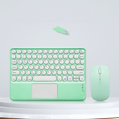 Tipkovnica za tablet s podlogom za praćenje Korejska/španjolska/ruska bežična punjiva tipkovnica Bluetooth-kompatibilne magnetske tipkovnice