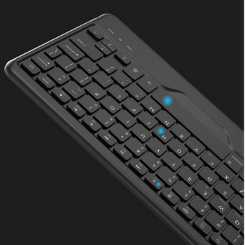 Безжична клавиатура с RGB подсветка за Apple iPad Pro Air Акумулаторна клавиатура за таблетен компютър за клавиатури за таблет Samsung/Xiaomi/Huawei