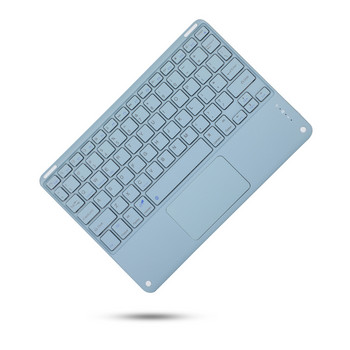 Безжична тъчпад клавиатура телефон таблет компютър ултра тънка акумулаторна магнитна клавиатура мишка за iPad Air за Huawei Samsung