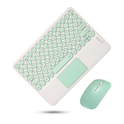 10 collu bezvadu tālruņa planšetdatora tastatūra un skārienpaliktnis iPad Air 4 Pro 11 ar Bluetooth saderīga pele Huawei Matepad tastatūrai