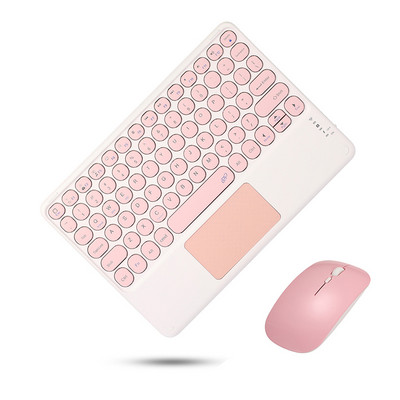 10 collu bezvadu tālruņa planšetdatora tastatūra un skārienpaliktnis iPad Air 4 Pro 11 ar Bluetooth saderīga pele Huawei Matepad tastatūrai