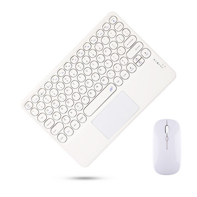 10 collu bezvadu tālruņa planšetdatora tastatūra un skārienpaliktnis iPad Air 4 Pro 11 ar Bluetooth saderīga pele Huawei Matepad tastatūrai