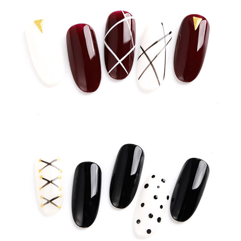 Rózsaszín körömbélés ecsetek gél körömdíszítő ecset körömlakk festő ecset Nail Art Design ecset toll készlet rajzoló toll zseléhez
