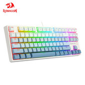 REDRAGON K645W RGB CASS USB mehanička igraća žičana tipkovnica plavi prekidač DIY Led pozadinsko osvjetljenje 87 tipki Gamer za računalo PC prijenosno računalo