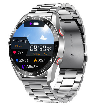 2022 Νέο Bluetooth Call Smart Watch Men Αδιάβροχο Sport Fitness Tracker Εμφάνιση καιρού Ανδρικό Smartwatch για τηλέφωνο Xiaomi Huawei