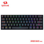REDRAGON Draconic Pro K530 RGB podrška Bluetooth 5.0 bežični 2.4G USB 3 načina Mehanička gaming tipkovnica 61 tipka Compute PC