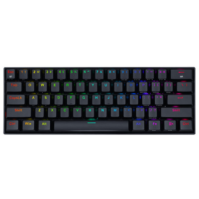 REDRAGON Draconic Pro K530 RGB podrška Bluetooth 5.0 bežični 2.4G USB 3 načina Mehanička gaming tipkovnica 61 tipka Compute PC