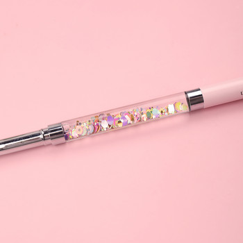 BQAN 2021 New Acrylic Nails Round Gel Brush Pink Handle With Liquid UV Gel Brush Extension Liner Πινέλο ζωγραφικής για επαγγελματίες