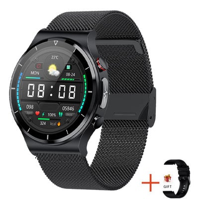 2022 Νέο Έξυπνο ανδρικό ρολόι 360*360 HD Full Touch Screen Fitness Tracker Έξυπνο ρολόι ανδρικό ECG+PPG Συσκευή παρακολούθησης καρδιακών παλμών αρτηριακής πίεσης