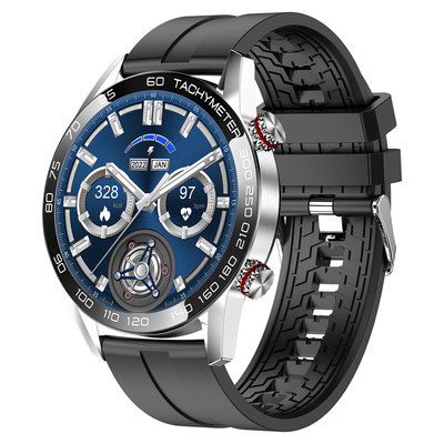 Τελευταίο AMOLED Smart Watch Men 2023 Νέο Bluetooth Call Αθλητικό βραχιόλι θερμοκρασίας σώματος Αδιάβροχο ανδρικό SmartWatch για IOS Android