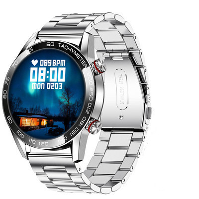 Τελευταίο AMOLED Smart Watch Men 2023 Νέο Bluetooth Call Αθλητικό βραχιόλι θερμοκρασίας σώματος Αδιάβροχο ανδρικό SmartWatch για IOS Android