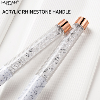 Marbling Nail Art French Lines Stripes Liner Paining Σχέδιο Flower UV Gel Extension Pen