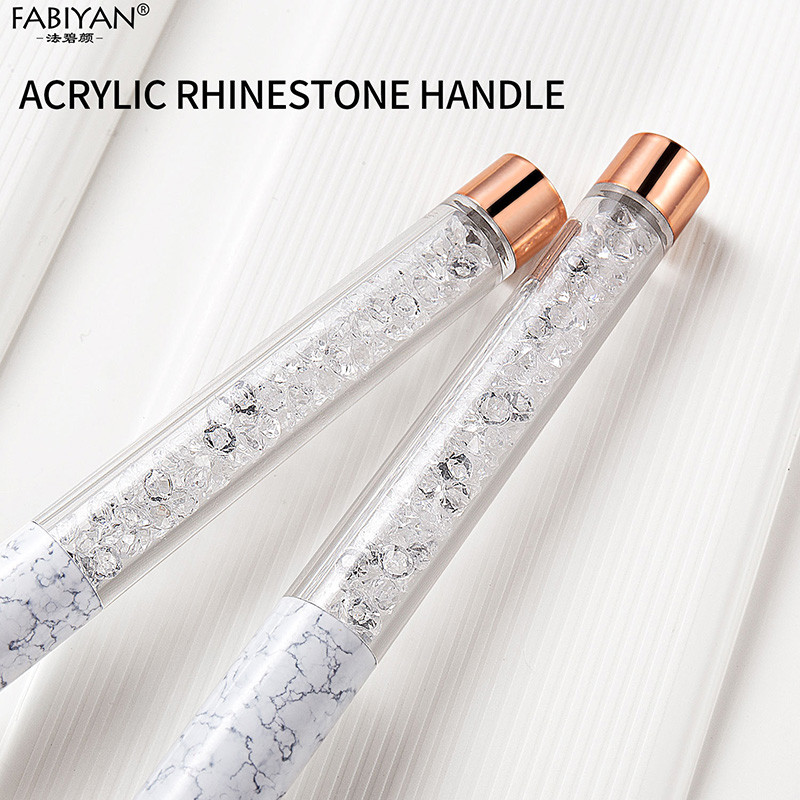 Marbling Nail Art French Lines Stripes Liner Festés Rajz Virág UV Gél Hosszabbító Toll