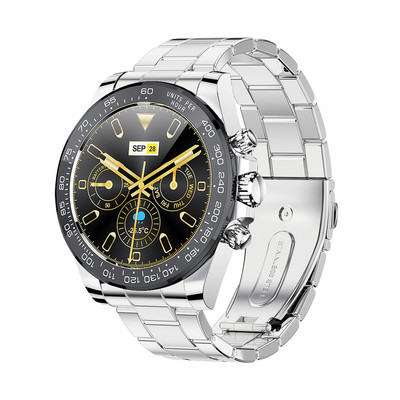 AW12 Ceas inteligent bărbați Bluetooth Apel mesaj Afișare Cadran personalizat Frecvența cardiacă Tensiune arterială Sport LED Noctilucent Smartwatch AW13