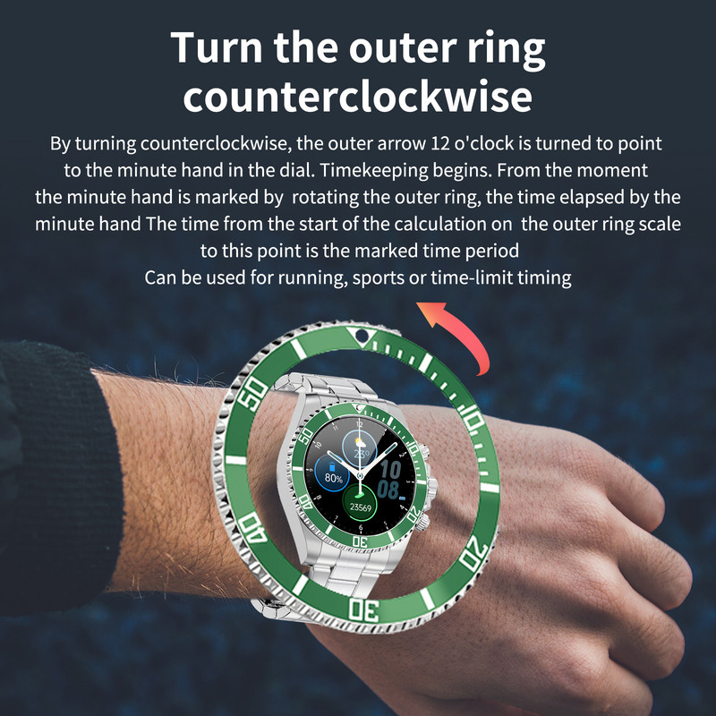AW12 Smart Watch Férfi Bluetooth Hívásüzenet Kijelző Egyéni tárcsa pulzusszám Vérnyomás Sport LED Noctilucent Smartwatch AW13