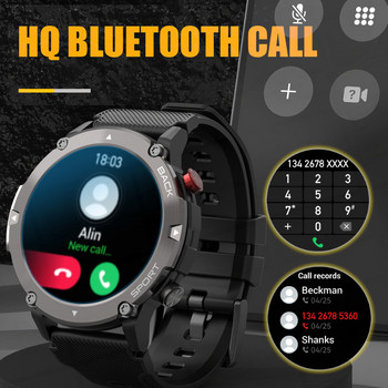 2022 Нов смарт часовник Мъжки Bluetooth разговор Водоустойчиви часовници Кръвно налягане Спорт на открито Смарт часовник за Android Xiaomi Huawei Ios