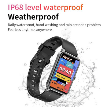 2022 Нов спортен смарт часовник мъжки жени 1,57-инчов пълен сензорен фитнес тракер IP68 водоустойчив смарт часовник за телефон Huawei Xiaomi