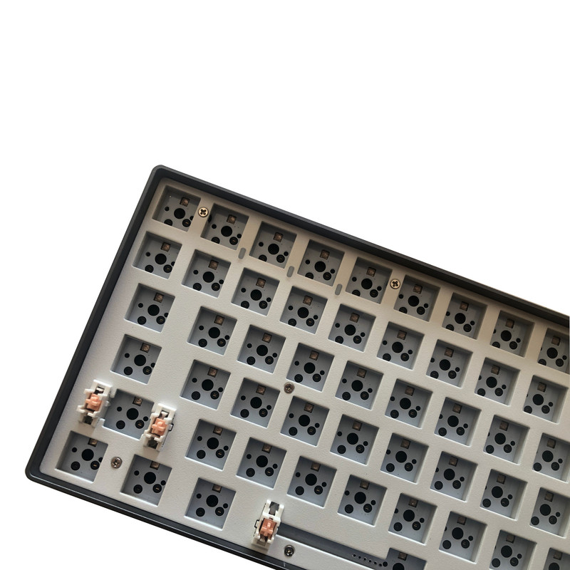 METOO TES84 Hotswap prilagođena mehanička tipkovnica Kit RGB prekidač s pozadinskim osvjetljenjem LEDs utičnica za zamjenu bez prekidanja moćan softver žičan tip-c